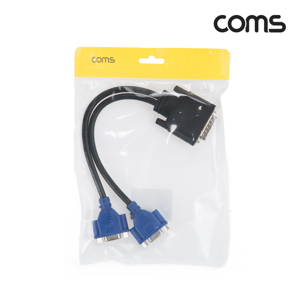 Coms DMS-59 to VGA 젠더 DMS M/VGA Fx2 케이블 D-SUB RGB 모니터
