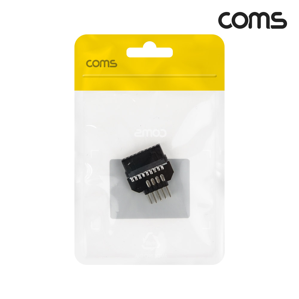 Coms USB 2.0 9핀 to USB 3.0 19핀 변환젠더 컴퓨터 메인보드 USB 2.0 9Pin to USB 3.0 19Pin