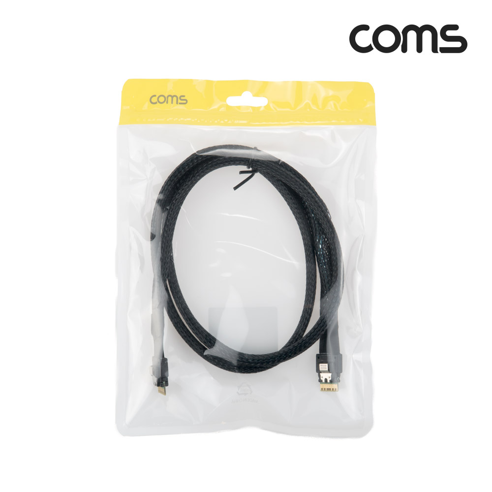 Coms SAS(SFF-8654/SFF-8654) 케이블 1M