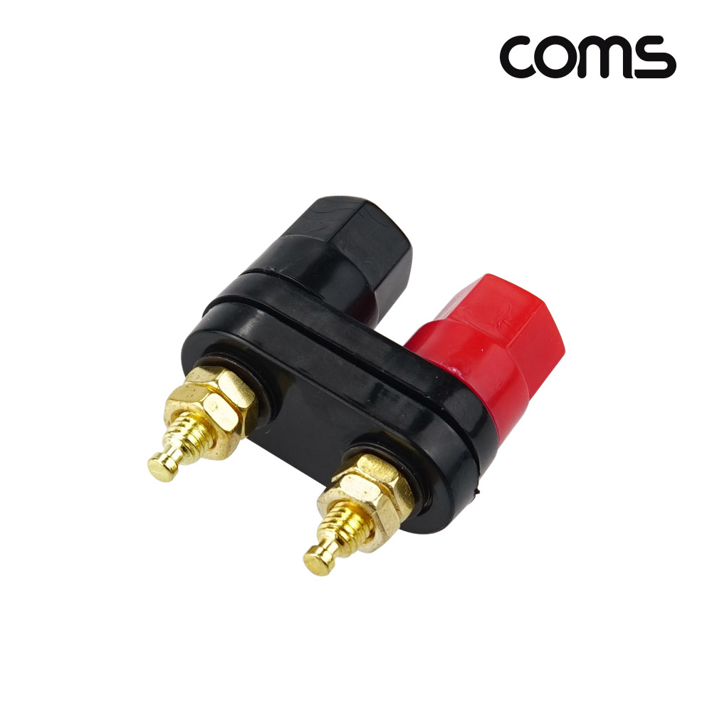 Coms 바나나 블러그인 커플러, 플러그 잭 듀얼 트윈, 스피커 오디오, 설치 DIY