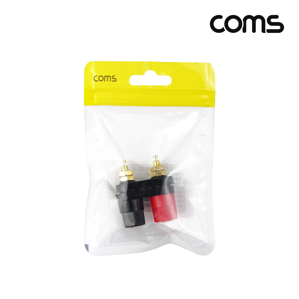 Coms 바나나 블러그인 커플러, 플러그 잭 듀얼 트윈, 스피커 오디오, 설치 DIY