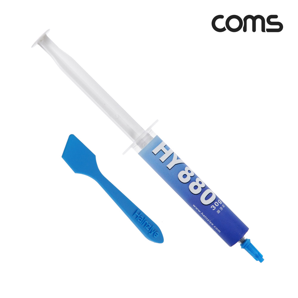 Coms 쿨러 구리스 30g 주사기형 써멀 CPU GPU 컴파운드
