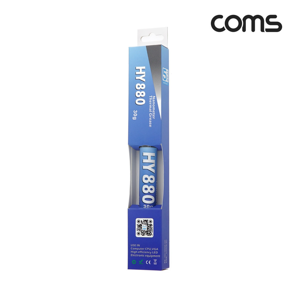Coms 쿨러 구리스 30g 주사기형 써멀 CPU GPU 컴파운드