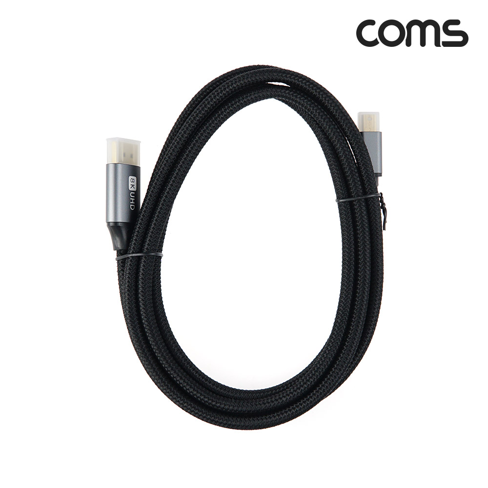 Coms 미니 디스플레이포트 to 디스플레이포트 케이블 2M Mini DisplayPort to DisplayPort DP V1.4