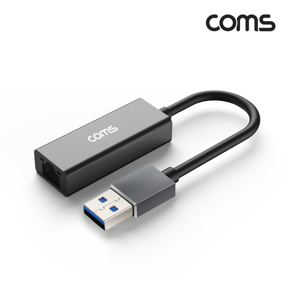 Coms USB 3.0 to 기가비트 이더넷 어댑터 Gigabit Ethernet 허브 RJ45 네트워크 기가 랜 LAN