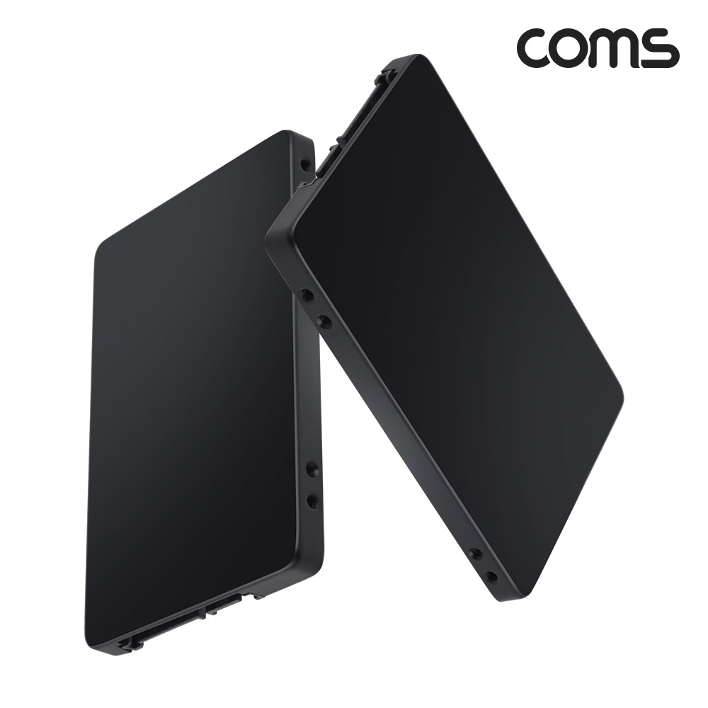 Coms M.2 NGFF SSD to SATA 3 2.5형 변환 어댑터 컨버터 알루미늄 케이스형
