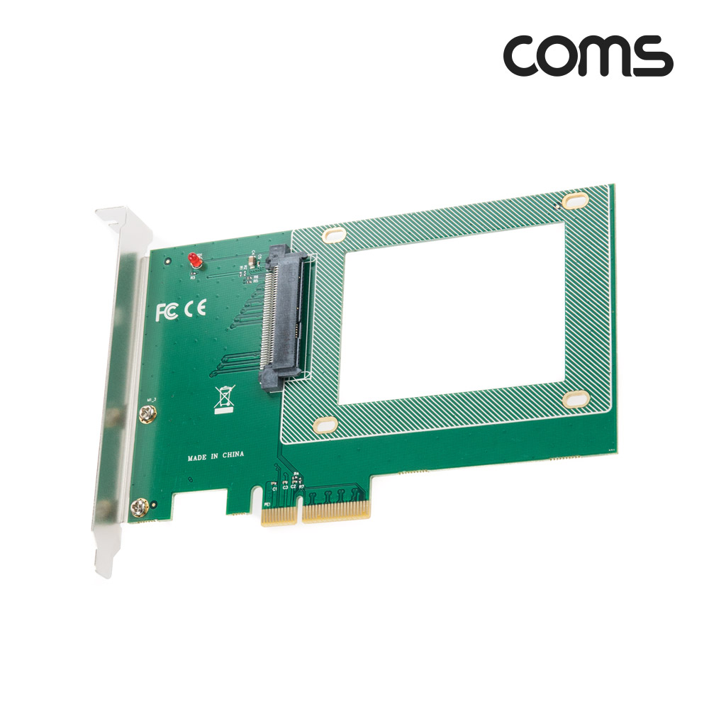 Coms PCI Express 변환 어댑터 / U.2 PCI-E 16X (U.2 NVMe SSD)