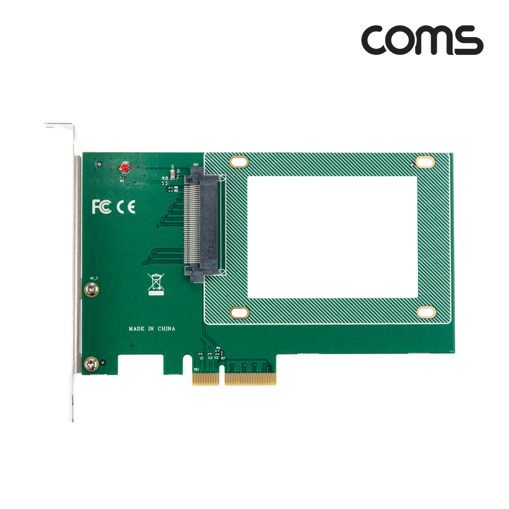 Coms PCI Express 변환 어댑터 / U.2 PCI-E 16X (U.2 NVMe SSD)