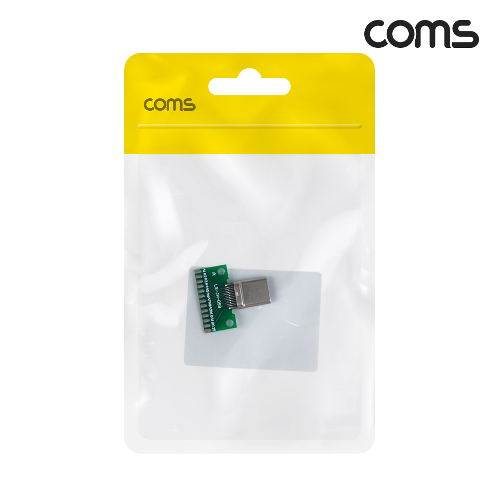 Coms DIY용 제작모듈 USB 3.1 Typc C 숫놈 26Pin PCB 젠더보드 C타입 26핀