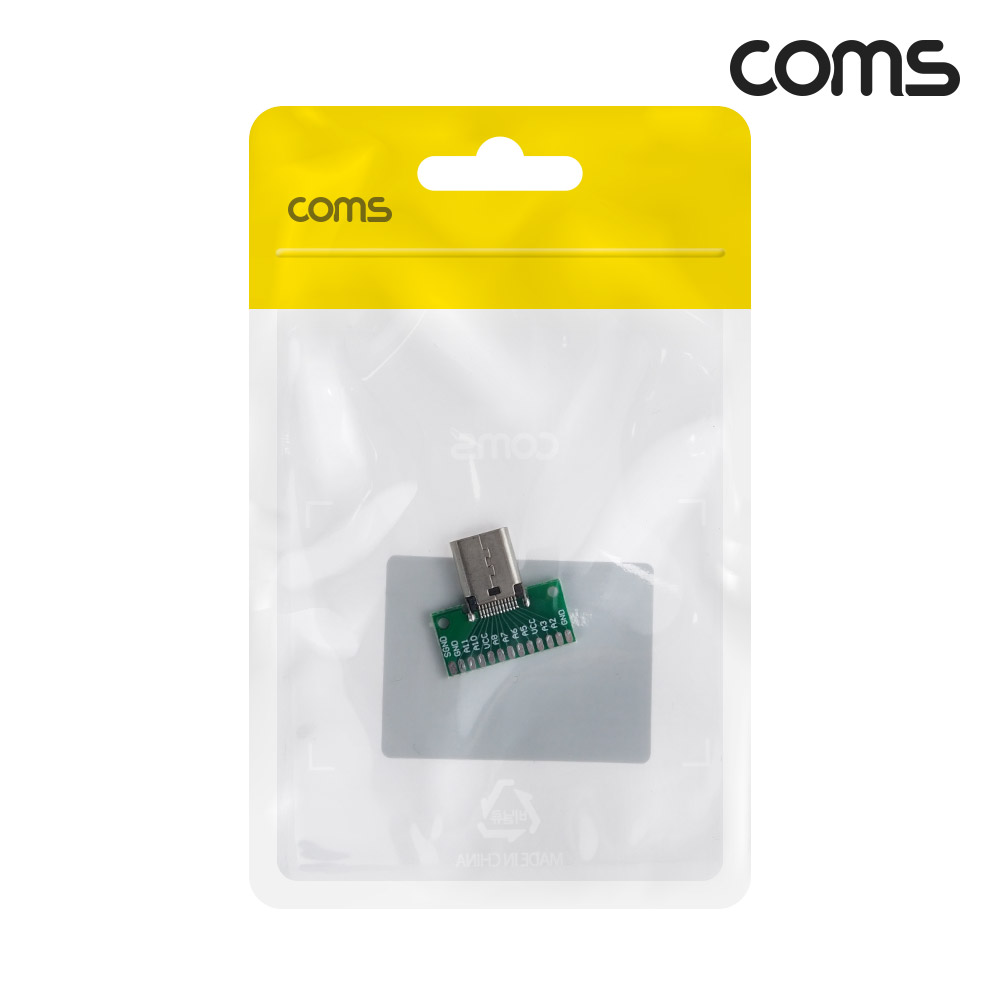 Coms DIY용 제작모듈 USB 3.1 Typc C 암놈 26Pin PCB 젠더보드 C타입 26핀
