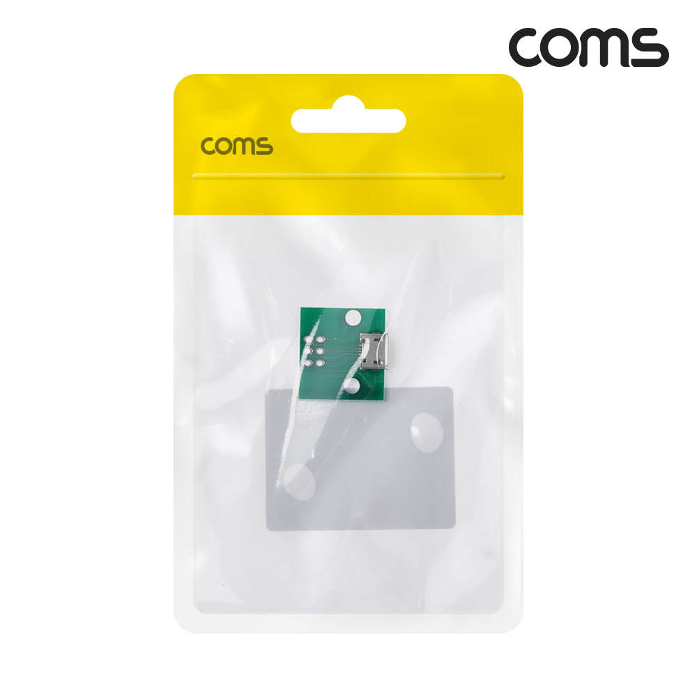 Coms DIY용 제작모듈 마이크로 5핀 F PCB 젠더보드 Micro 5Pin USB