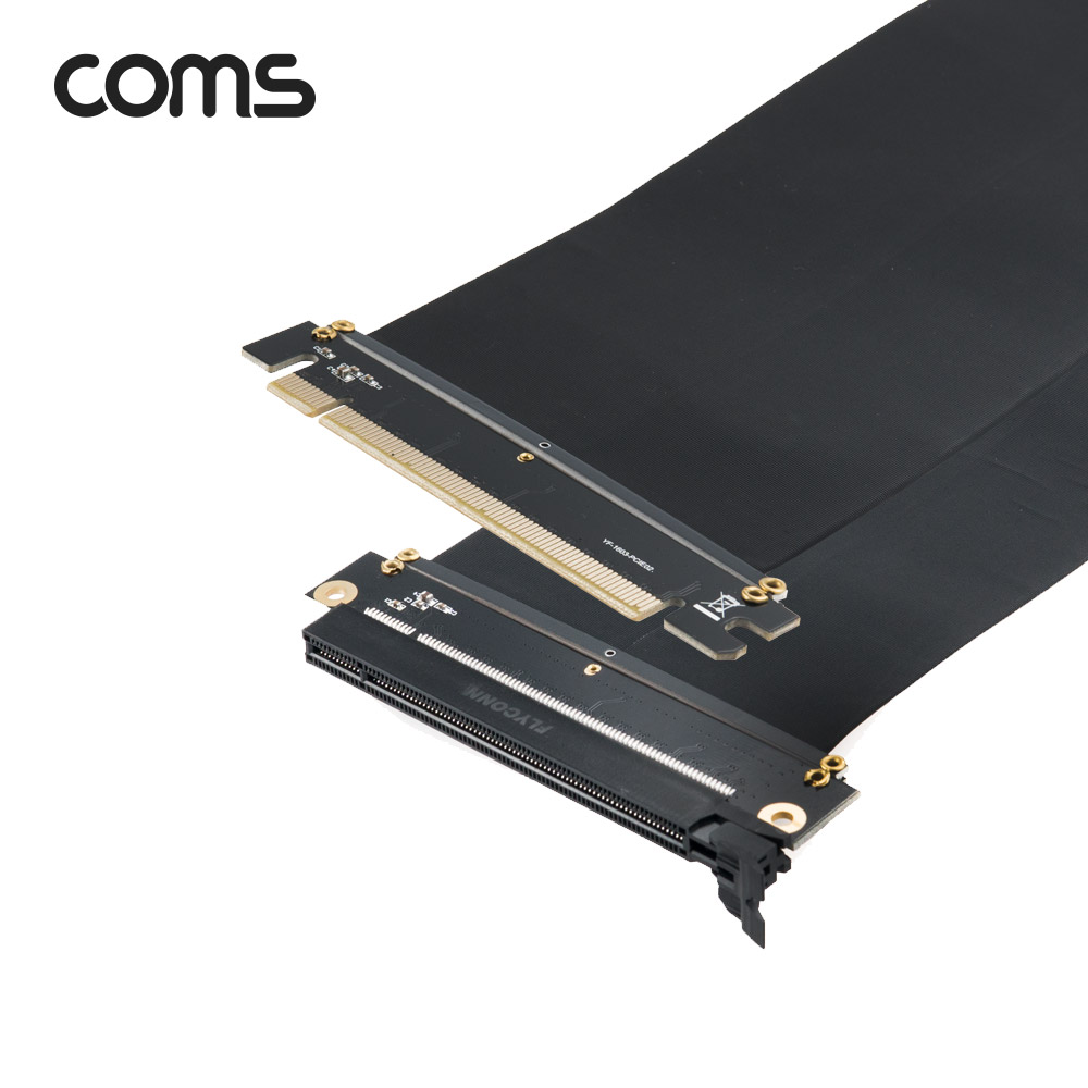 Coms Express PCI 연장 아답터(16x 16배속) PCI-E 3.0 연장 플랫형