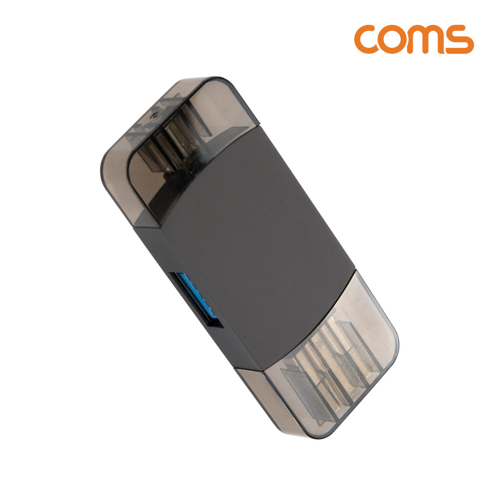 Coms 멀티 OTG 카드리더기(Micro 5Pin), SD카드, TF/Micro SD, USB 3.1 (Type C), USB-C, USB-A, 마이크로 5핀, Micro USB, 미니, 휴대용