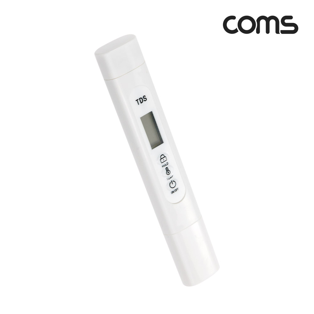 Coms 수질 농도 테스터기, TDS 측정 휴대용 펜타입