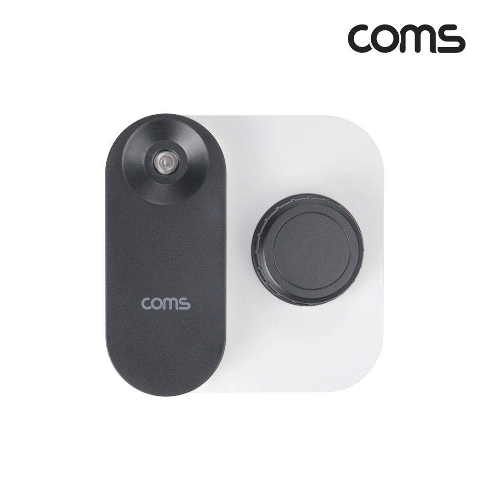 Coms 무선 미니 가습기, LED 무드등, 조명, 휴대용 초소형, 저소음 조용한, 물병 생수병 페트병(구경 30mm), 사무실 독서실 거실 집