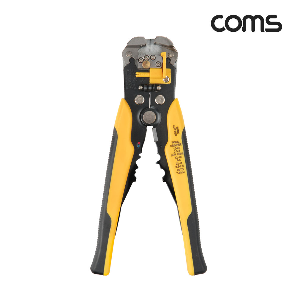 Coms 와이어 스트리퍼, AWG 10~24, 탈피기, 광섬유, 공구, 전선, 와이어, 피복, 제거, 크림퍼 클림퍼 클림핑 크림핑