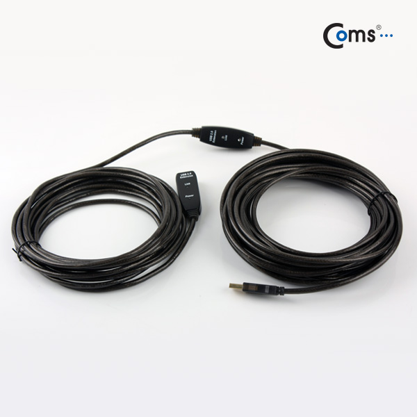 Coms USB 2.0 리피터/연장케이블, 15M, 골드 커넥터