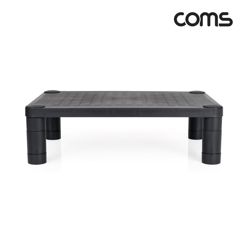 Coms 조립형 모니터 받침대, 높이조절 스탠드, HIPS 재질 플라스틱