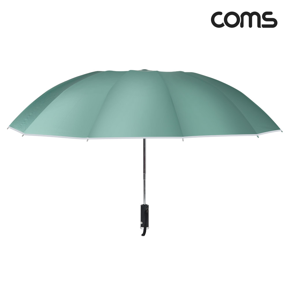 Coms 거꾸로 3단 자동우산 거꾸로 접히는 우산 LED 내장
