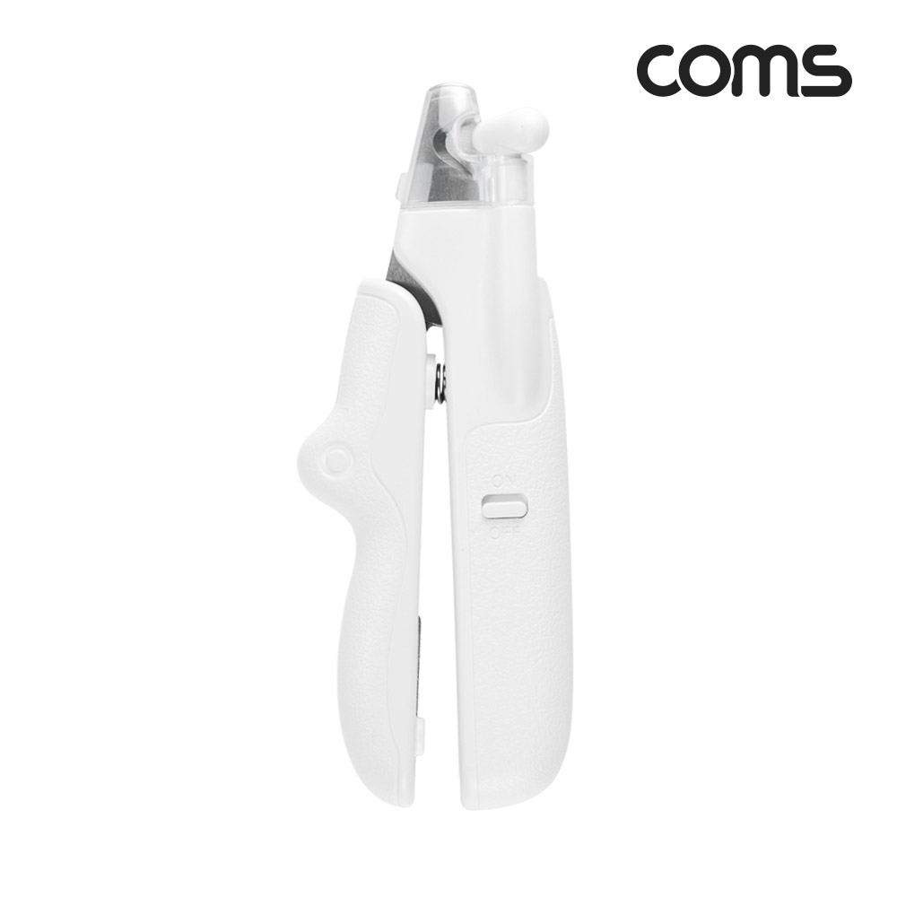 Coms 반려동물 LED 발톱깎이, 커터 클리퍼 안전 고양이 강아지 개