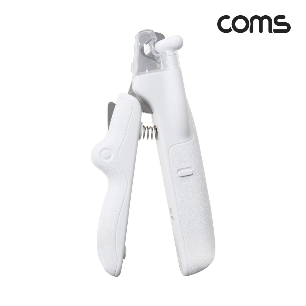 Coms 반려동물 LED 발톱깎이, 커터 클리퍼 안전 고양이 강아지 개