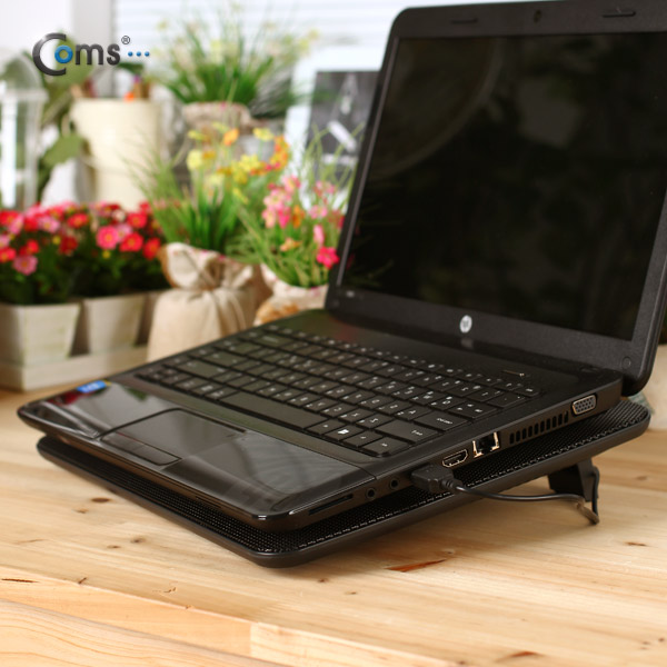 Coms 노트북 쿨링패드, 2Fan (14