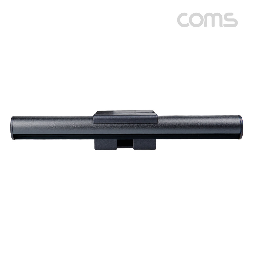Coms 노트북 거치 LED 조명, 조명바, USB 램프, 상시전원, 터치, 3~10mm 거치 가능, 독서, 공부, C타입, USB 3.1(Type C), 케이블 젠더 포함