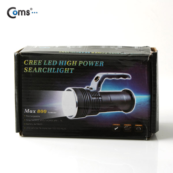 Coms 램프 (LED 손전등), 손잡이, 18650 2ea, 3405