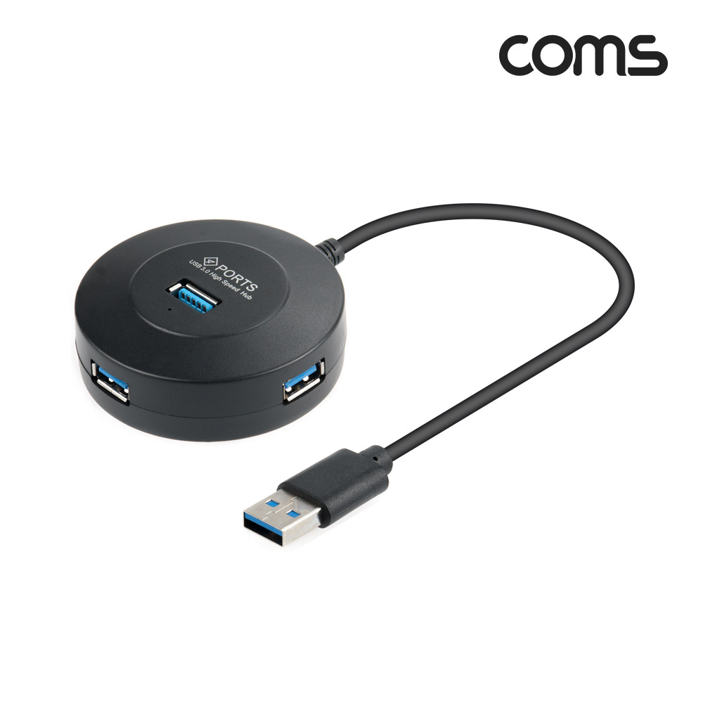 Coms USB 3.0 A 허브 4포트 4Port USB 2.0 A 3포트+USB 3.0 A 1포트 보조전원