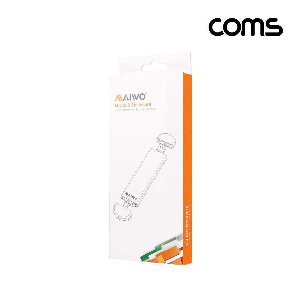 Coms USB 3.1 Type C + USB 3.0 컨버터 M.2 NVMe 외장케이스