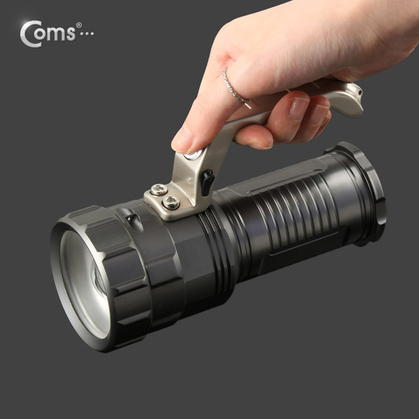 Coms 램프 (LED 손전등), 손잡이, 18650 3ea