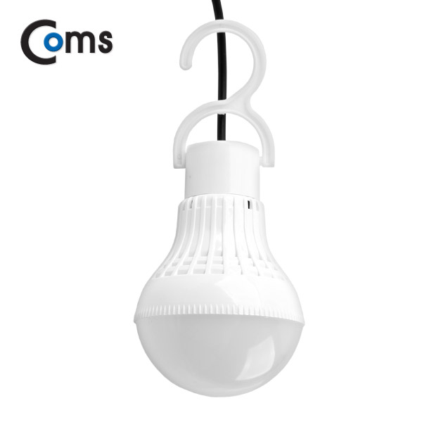 Coms 캠핑용 USB LED 램프, (5V / 3W), 고리 일체형
