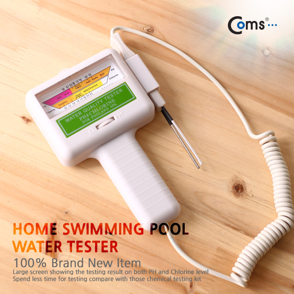 Coms 테스터기 (수질 농도PH/CL2 측정)