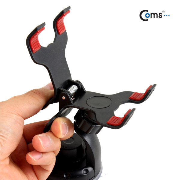 Coms 차량용 거치대, 집게형 Black
