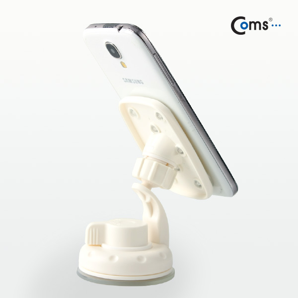 Coms 차량용 거치대, 폴더변경 - 화이트