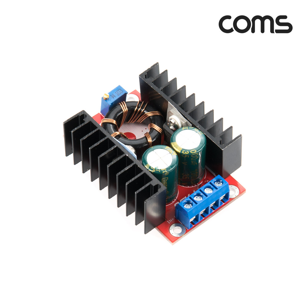 Coms 120W 승압 DC 전원 변환기(승압) PCB형 / 입력전압(12~24V) / 출력전압(12~35V)