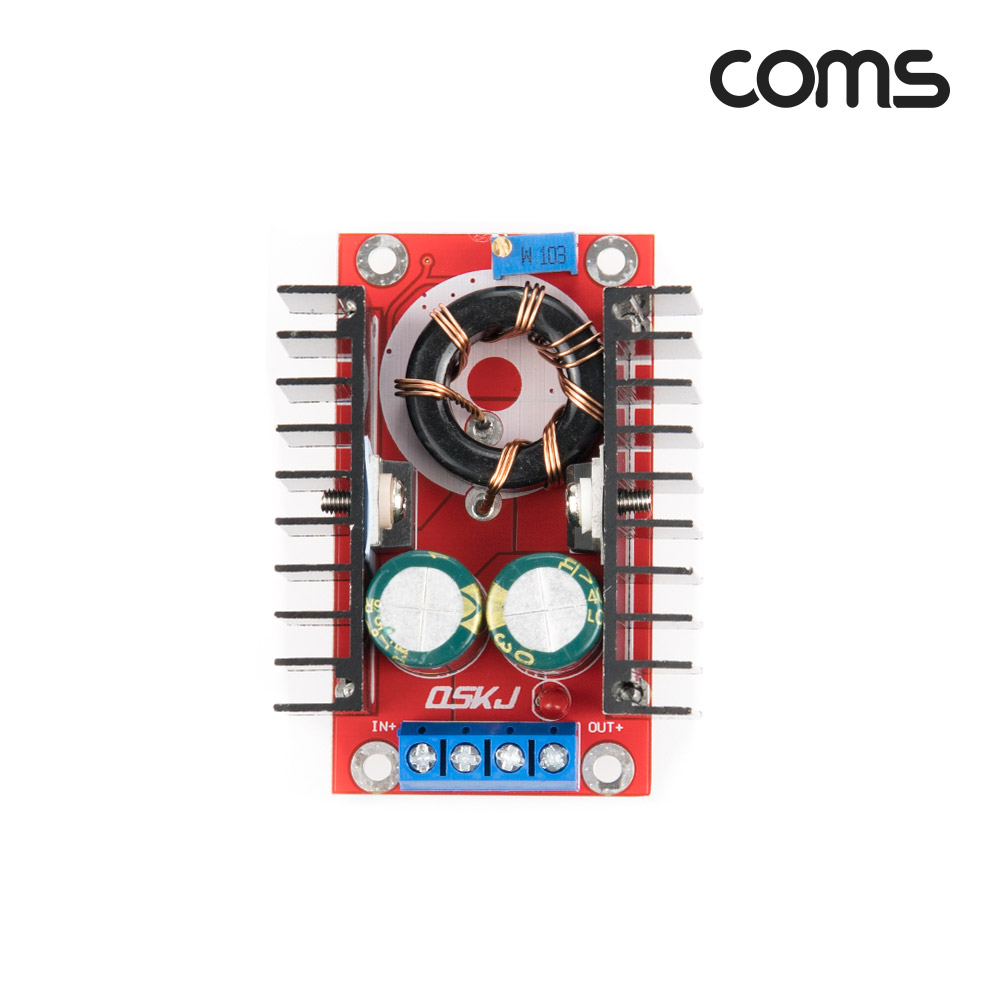 Coms 120W 승압 DC 전원 변환기(승압) PCB형 / 입력전압(12~24V) / 출력전압(12~35V)