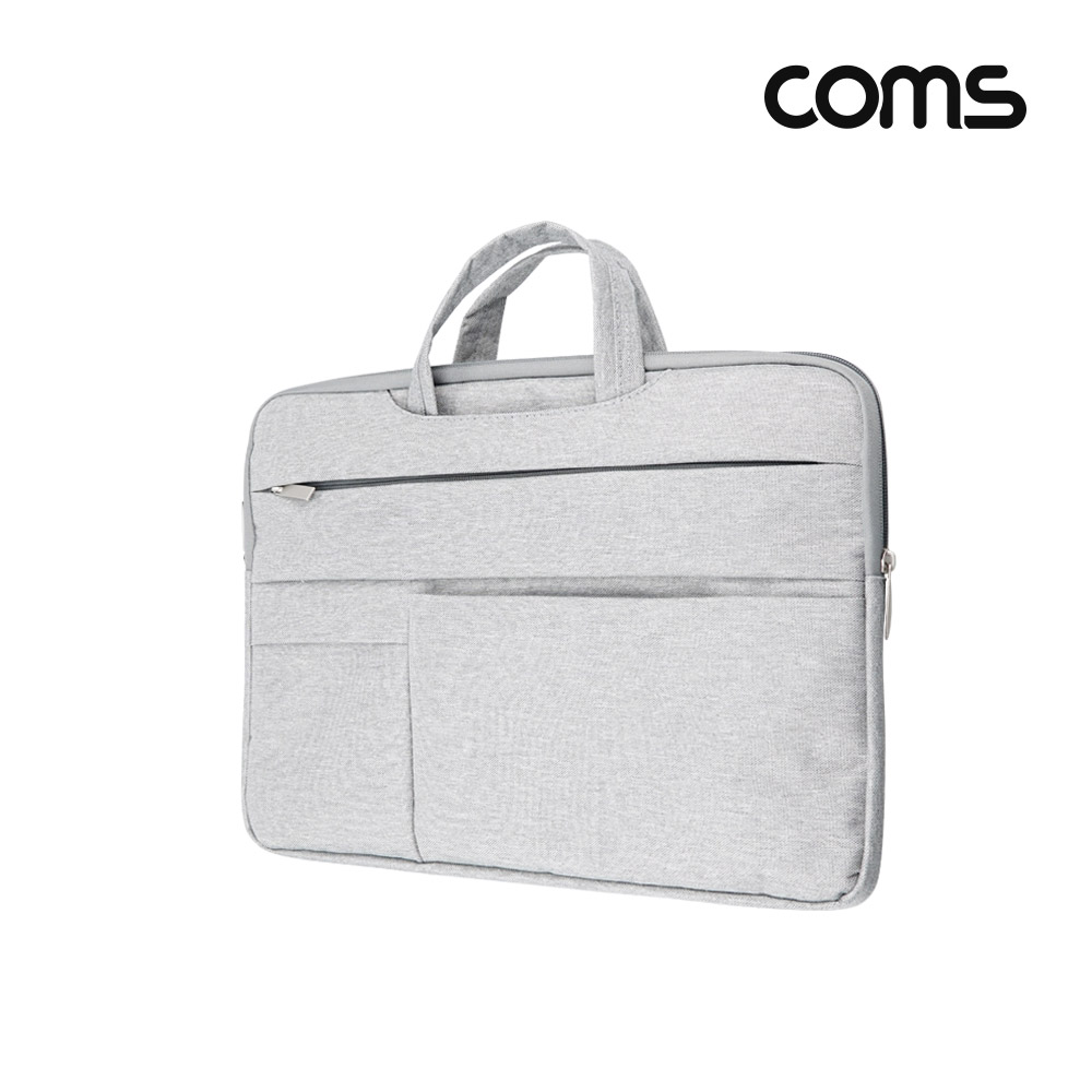 Coms 노트북 가방, 290 x 400 mm, 파우치 14형, 극세사, A사 노트북 프로 11,12,13,14
