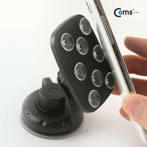 Coms 차량용 거치대, 폴더변경 - 블랙