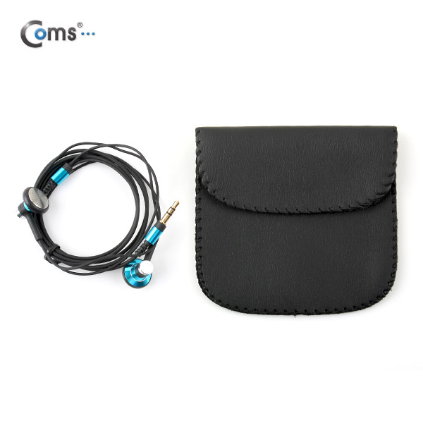 Coms 이어폰 일반형, Blue