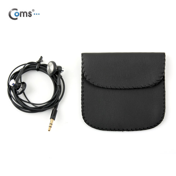 Coms 이어폰 일반형, Black