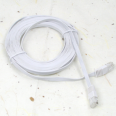 Coms CAT6 평면 랜케이블 (LAN cable) 5m - 다이렉트