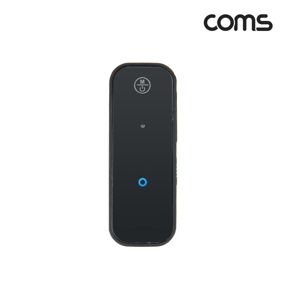 Coms 블루투스 v5.1 오디오 송수신기 AUX 스테레오 Stereo 3.5mm 무선 휴대용 리시버 동글 Bluetooth