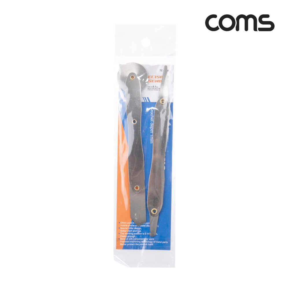 Coms 전자기기 케이스 오프너 스크레이퍼 스마트폰 자가수리 액정 분리용 오픈용 스테인리스 스텐레스 스틸 헤라 2개입