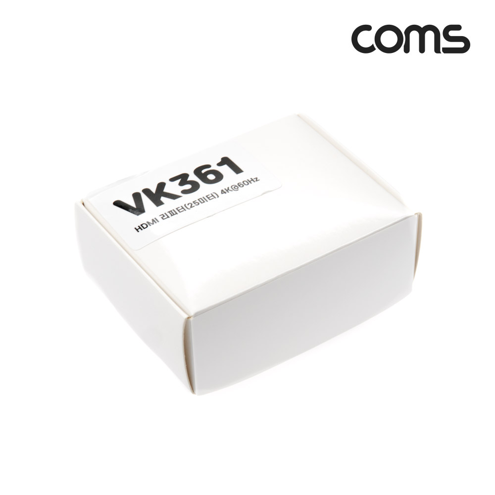 Coms HDMI 2.0 젠더형 리피터 4K@60Hz 최대 25M USB전원