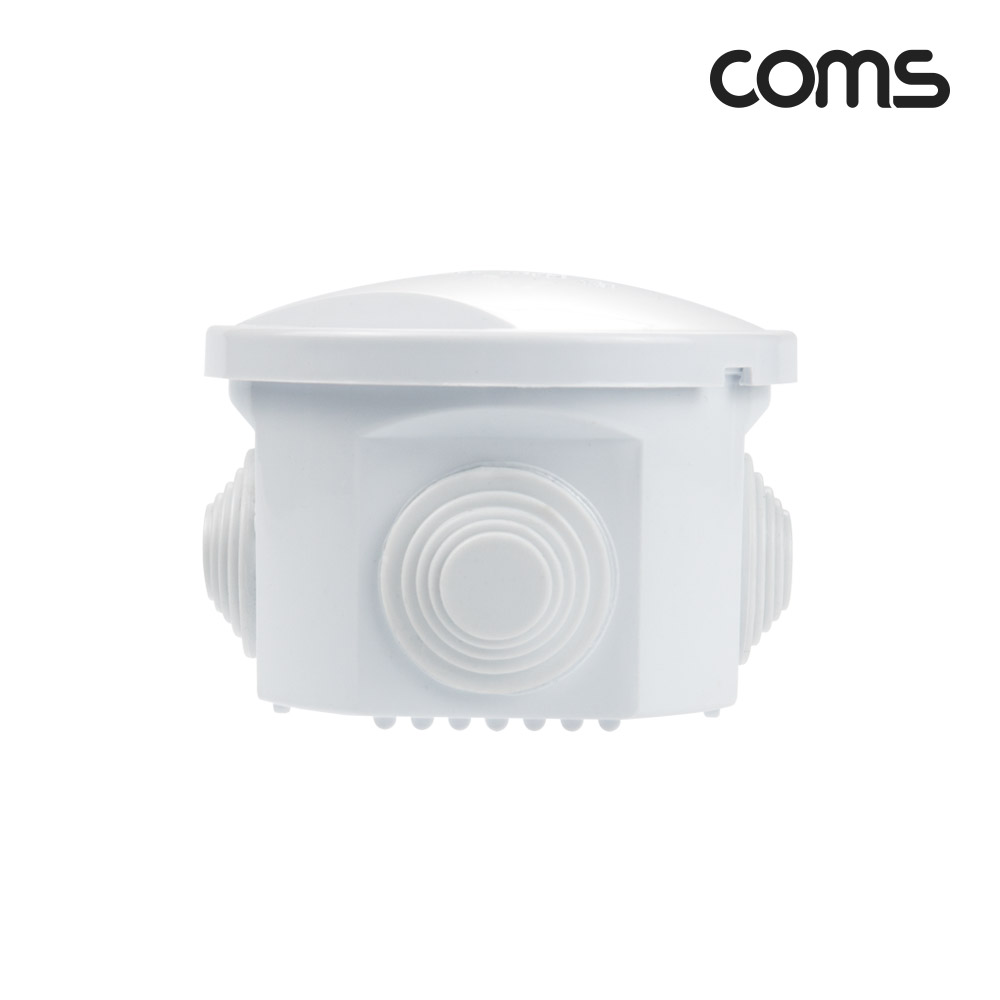 Coms 전선 보호 배선함 원형 BOX 박스 소형 미니 80x50 IP55 방수 DIY 플라스틱 몰딩 케이스
