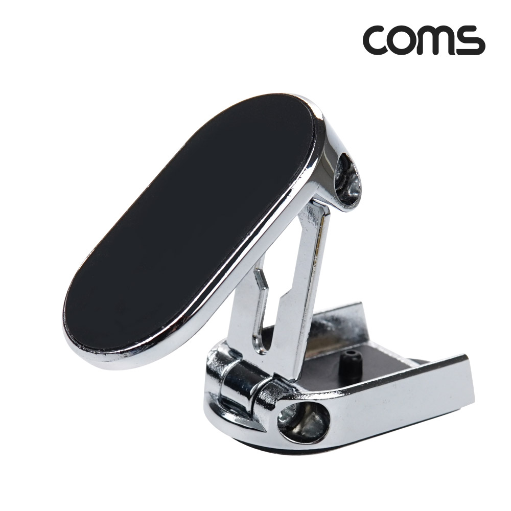 Coms 차량용 스마트폰 거치대 대쉬보드 거치 자동차 계기판 거치 마그네틱(자석) 각도 회전 조절