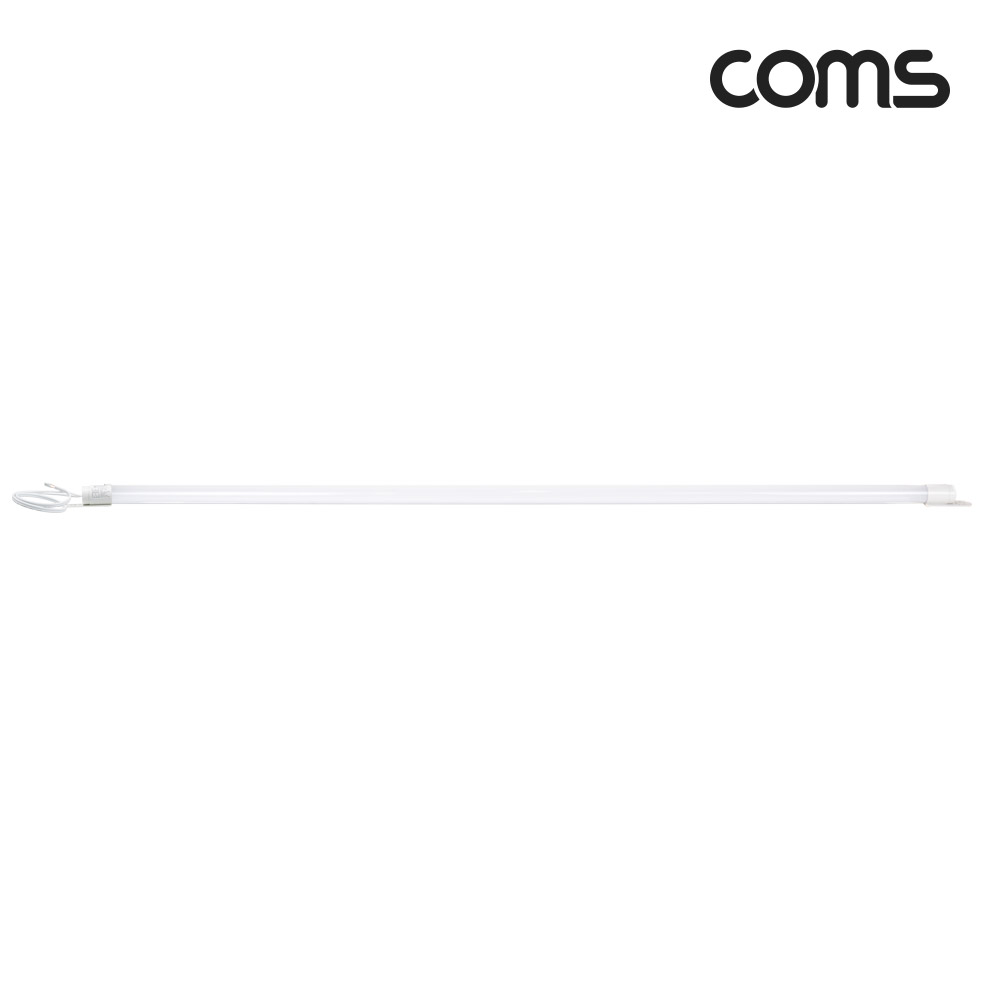 Coms LED 모듈(램프) 18W, 5000K, 주백색(아이보리색), 120cm, 충격방지 지관통 안전포장, 사진촬영/간판/조명용, 직부등, 간접조명, 천장/벽면 설치, 실내/다용도 가정,사무용