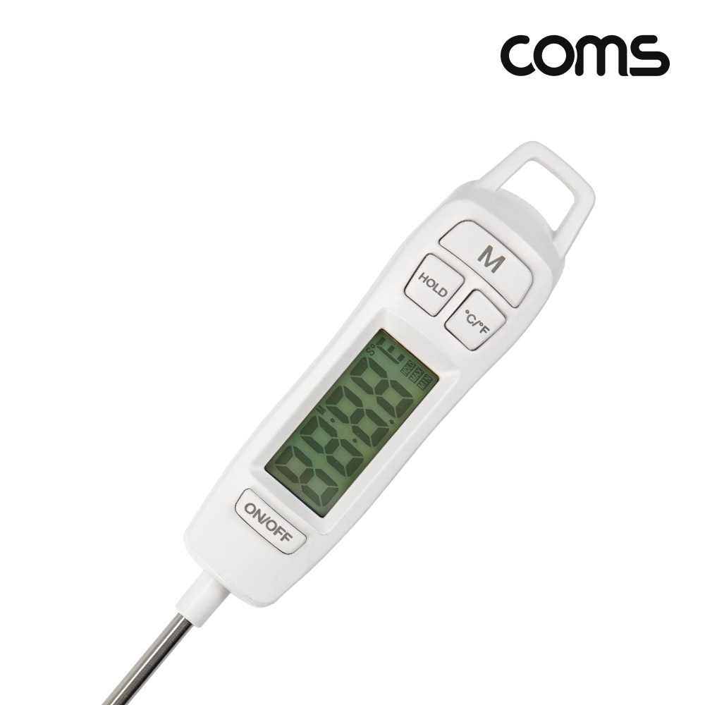 Coms 온도계, 요리 온도 측정 조리용 주방 -50 ~ 300도 제과 생선 조리음식