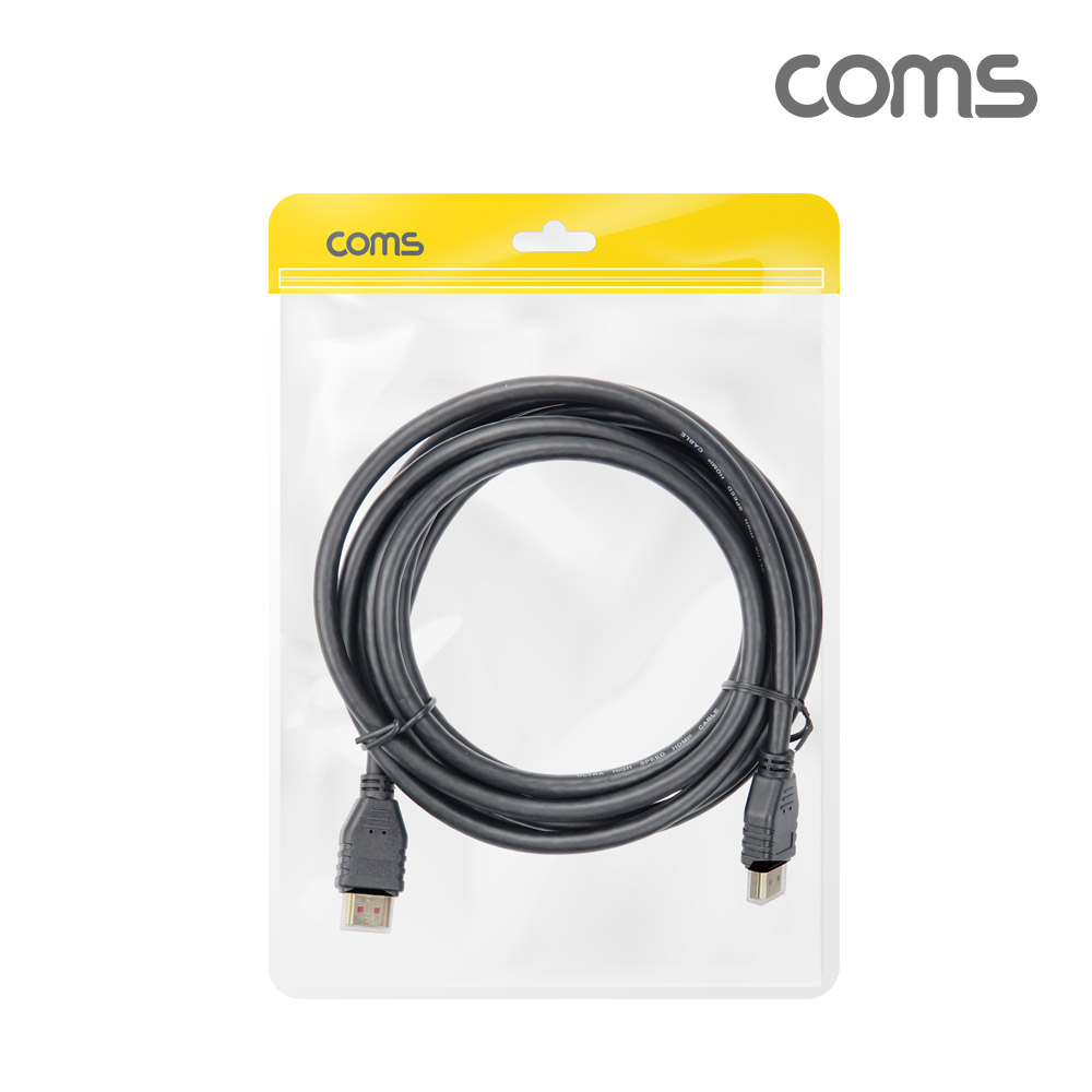 Coms HDMI V2.1 케이블 8K@60Hz UHD 3m, HDMI 협회 퀄리티 인증, 30AWG, CCS, PVC